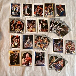 Vintage Indiana Pacers Basketball Trading Cards Mixed brand Lot of 24